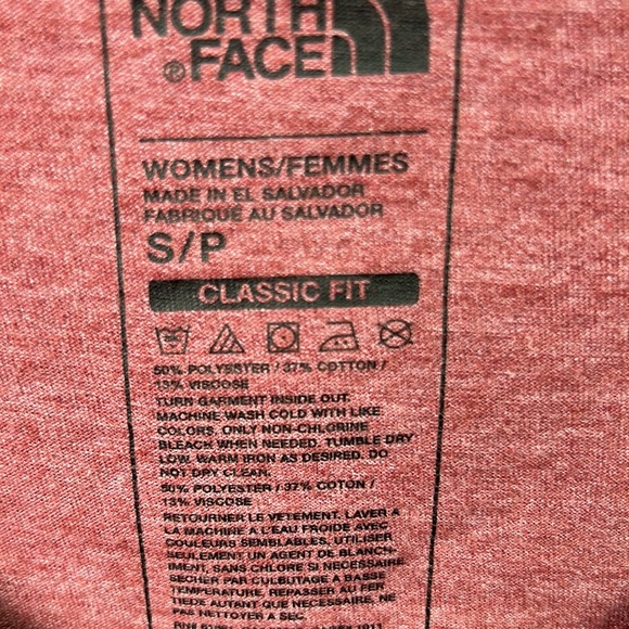 The North Face Gold Spell Out Short Sleeve Classic Fit Top Small - Picture 6 of 6
